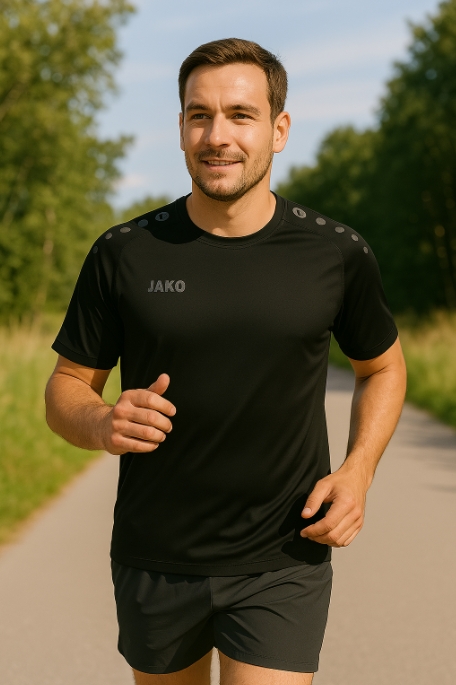Nachhaltiges superleichtes JAKO T-Shirt Light Flow bedrucken
