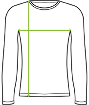 Basic Langarm Laufshirt Herren