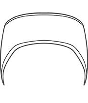 Warmes Sport Stirnband Softshell