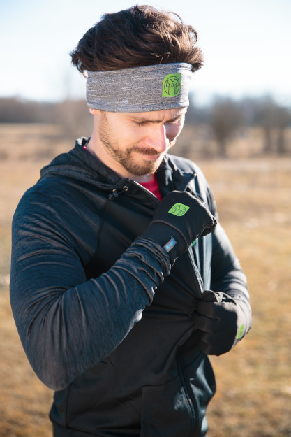 Stirnband Beechfield Laufshirt bedrucken 