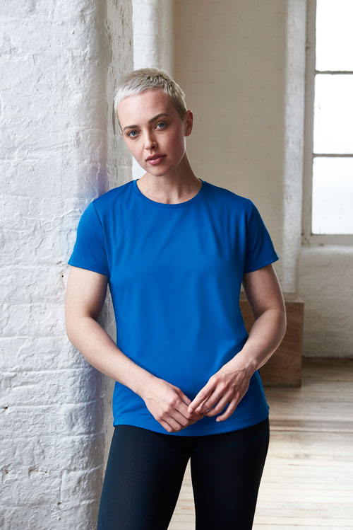 Basic Laufshirt Damen aus 100% recyceltem Polyester